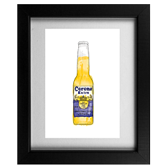 Beer Bottles Frame - Corona