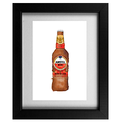 Beer Bottles Frame - Amstel