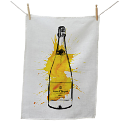 Champagne - Veuve Clicquot Tea Towel