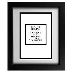 Coco Collection Frame - Beauty Begins