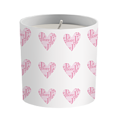 Bone China Pot Candle - Designed with Love J'adore