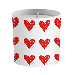 Bone China Pot Candle - Designed with Love Valentine