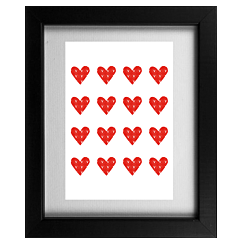 Designed with Love Frame - Valentine