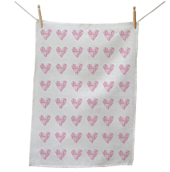 Designed with love - J'adore Tea Towel