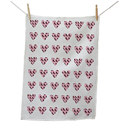 Designed with love - Lady Lou Tea Towel
