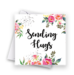 Floral Sympathy - Sending hugs