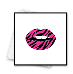 Hot Lips - Hot Pink Tiger