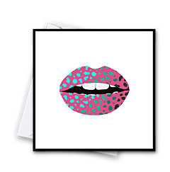 Hot Lips - Ombre Dalmatian