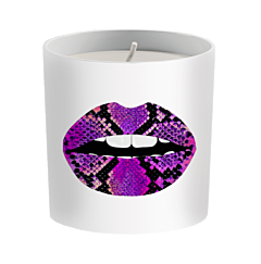 Hot Lips Candle - Purple Snake