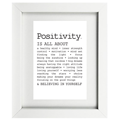 Positivity  Frame