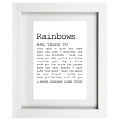 Rainbows Frame