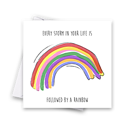 Rainbow Treat Card - Rainbow