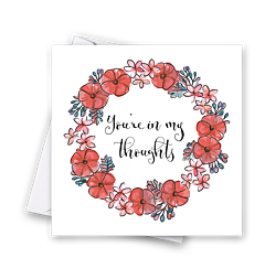 Sentiments Wreaths - You're in my thoughts