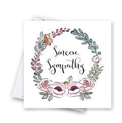 Sympathy Wreaths - Sincere sympathy