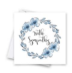 Sentiments Wreaths -  With sympathy