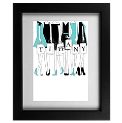 Shopaholic Frame - Tiffany