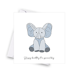 Birthday Elephant - Special Boy