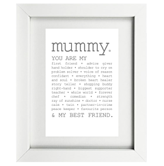 True Mummy Framed Print