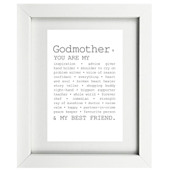 True Godmother Framed Print