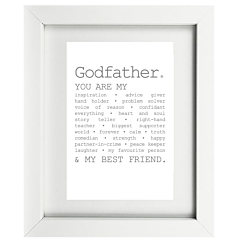 True Godfather Framed Print