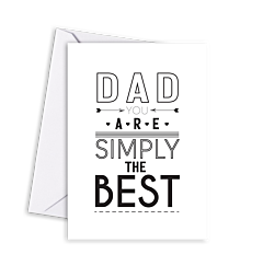 Typographic Dad Best