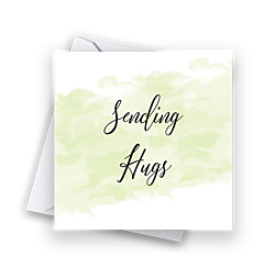 Words - Sending hugs