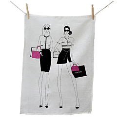 Fashion Friends Tea Towel - Born original