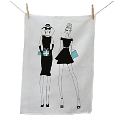Fashion Friends Tea Towel - Girls Best Friend
