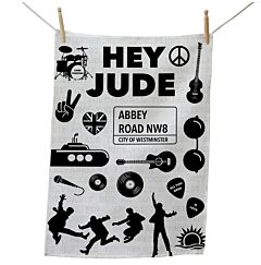 Liverpool Four - Hey Jude Tea Towel
