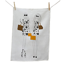 Fashion Friends Tea Towel - Must be different