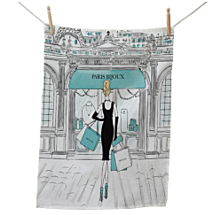 Paris Bijoux Tea Towel