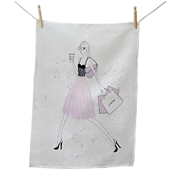 Super Model Tea Towel - J'adore