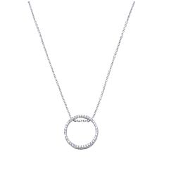 CIRCLE OF LIFE STERLING SILVER NECKLACE
