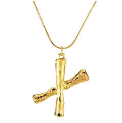 18Kt GOLD PLATED INITIAL NECKLACE