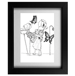 Enchanted Fairy Frame - Poppy