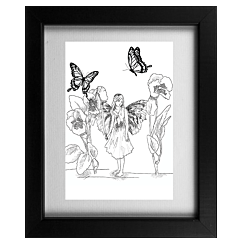 Enchanted Fairy Frame - Pansy