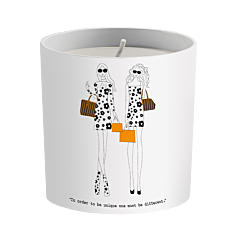 Bone China Pot Candle - Fashion Friends Must be different