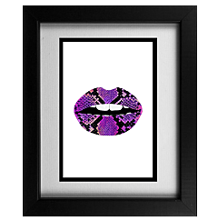 Hot Lips - Purple Snake Frame