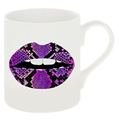 Hot Lips Mug - Purple Snake