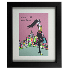 Pop Shop Framed Print