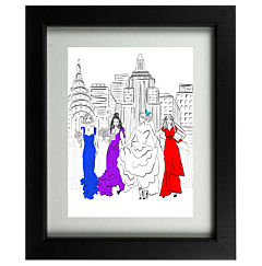 Sex in the City Frame - Wedding Day