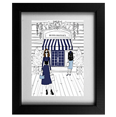 Shopping in Paris Frame - Petite Chateaux