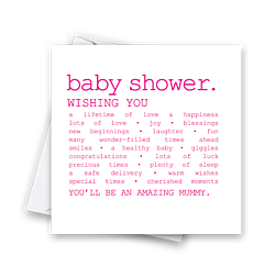 True Baby Shower