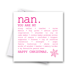True Christmas Nan