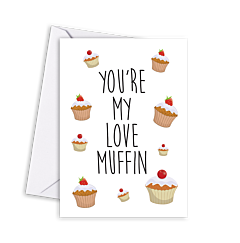 Valentine Love Muffin